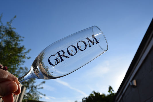 Personalised Champagne Flutes (pair)