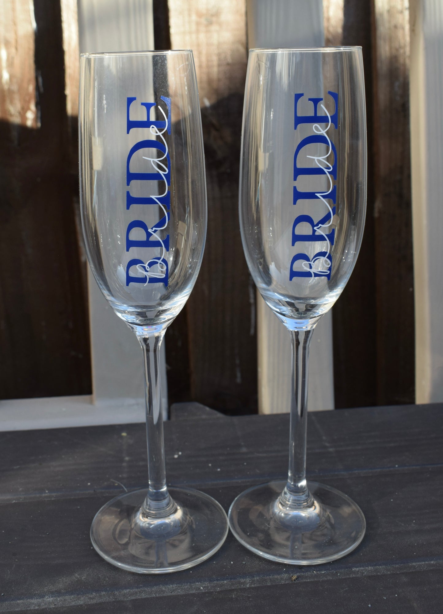 Personalised Champagne Flutes (pair)
