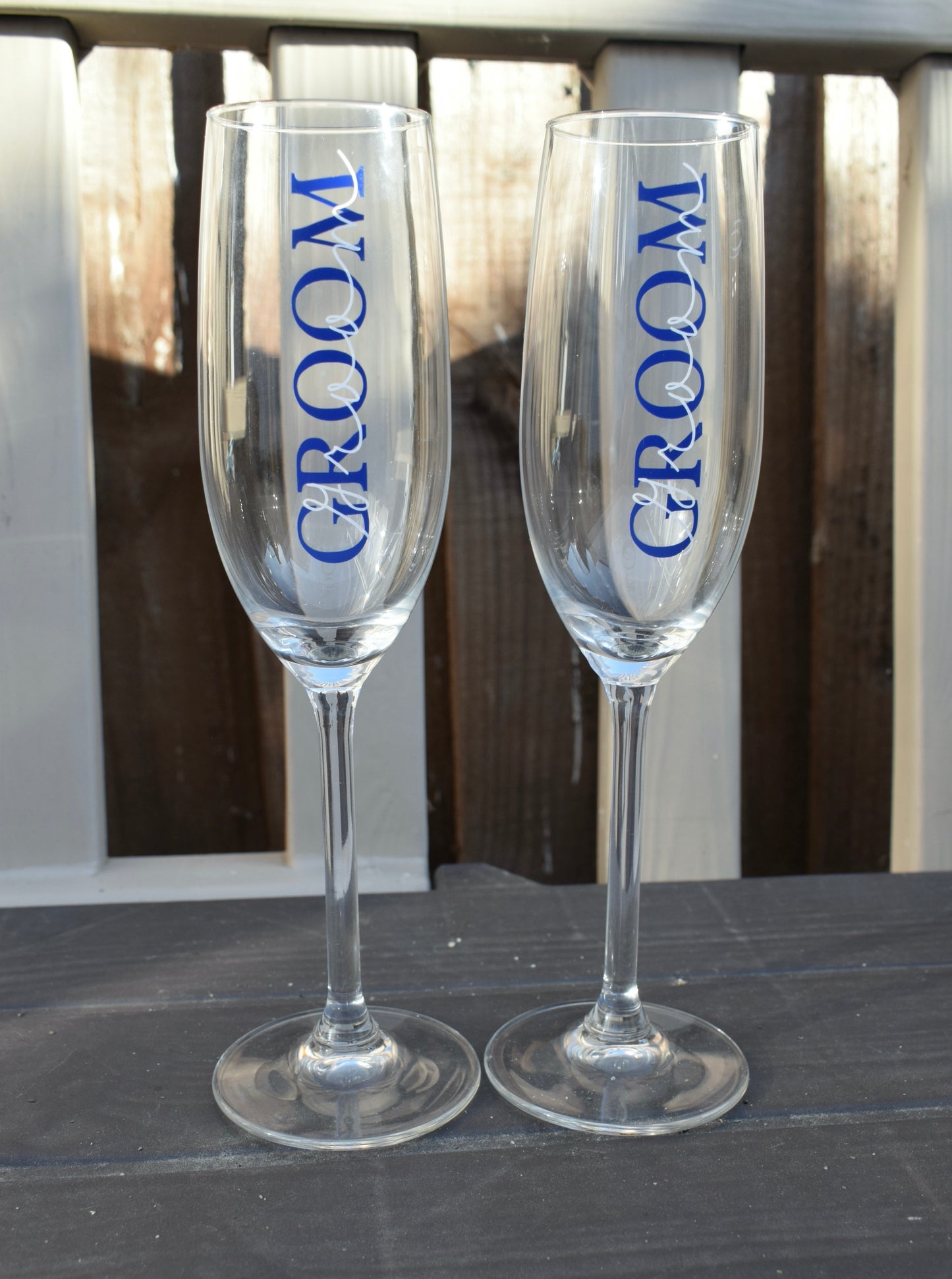 Personalised Champagne Flutes (pair)