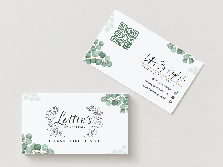 100 Customised Business Cards